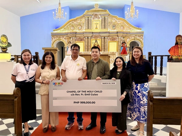 Casino Plus supports Clark community, backs Holy Child Chapel restoration for Lent