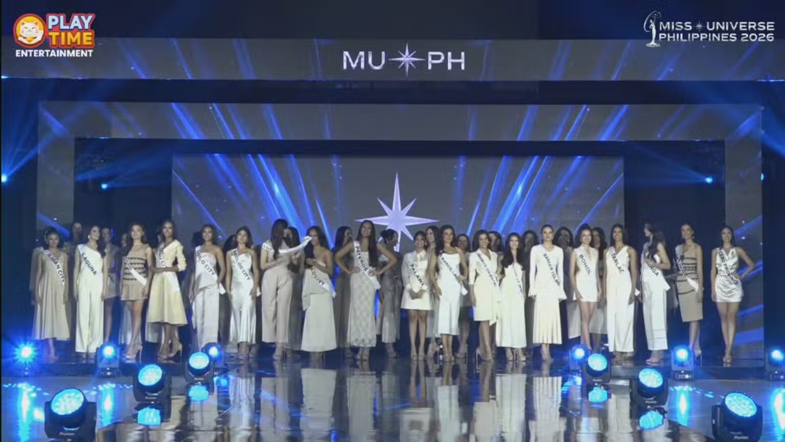 PLAYTIME spotlights Miss Universe Philippines 2026 Top 40 after gown event