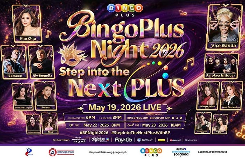 BingoPlus Celebrates 4th Anniversary with Star-Studded BingoPlus Night 2026
