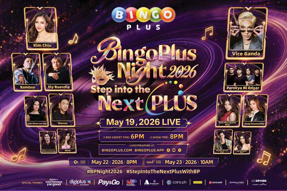 A-list celebrities bring the PLUS at BingoPlus Night 2026: Step into the Next PLUS