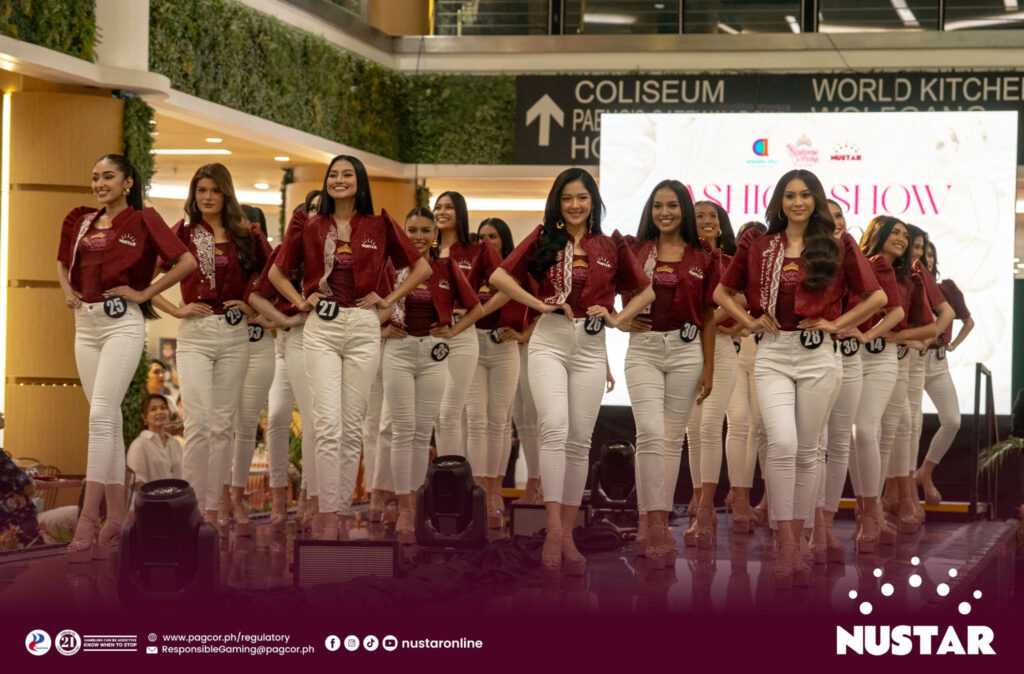 NUSTAR Online opens Binibining Pilipinas Fashion Show at the Lagoon with special presentation
