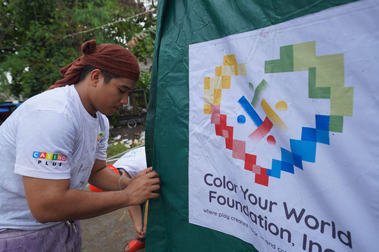 Casino Plus' Color Your World Foundation Extends Aid to Quake-Hit Communities in Mindanao