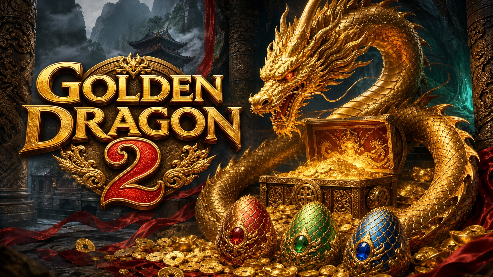 Golden Dragon 2 Review: Four Free-Game Paths Guard a 1,000x Treasure