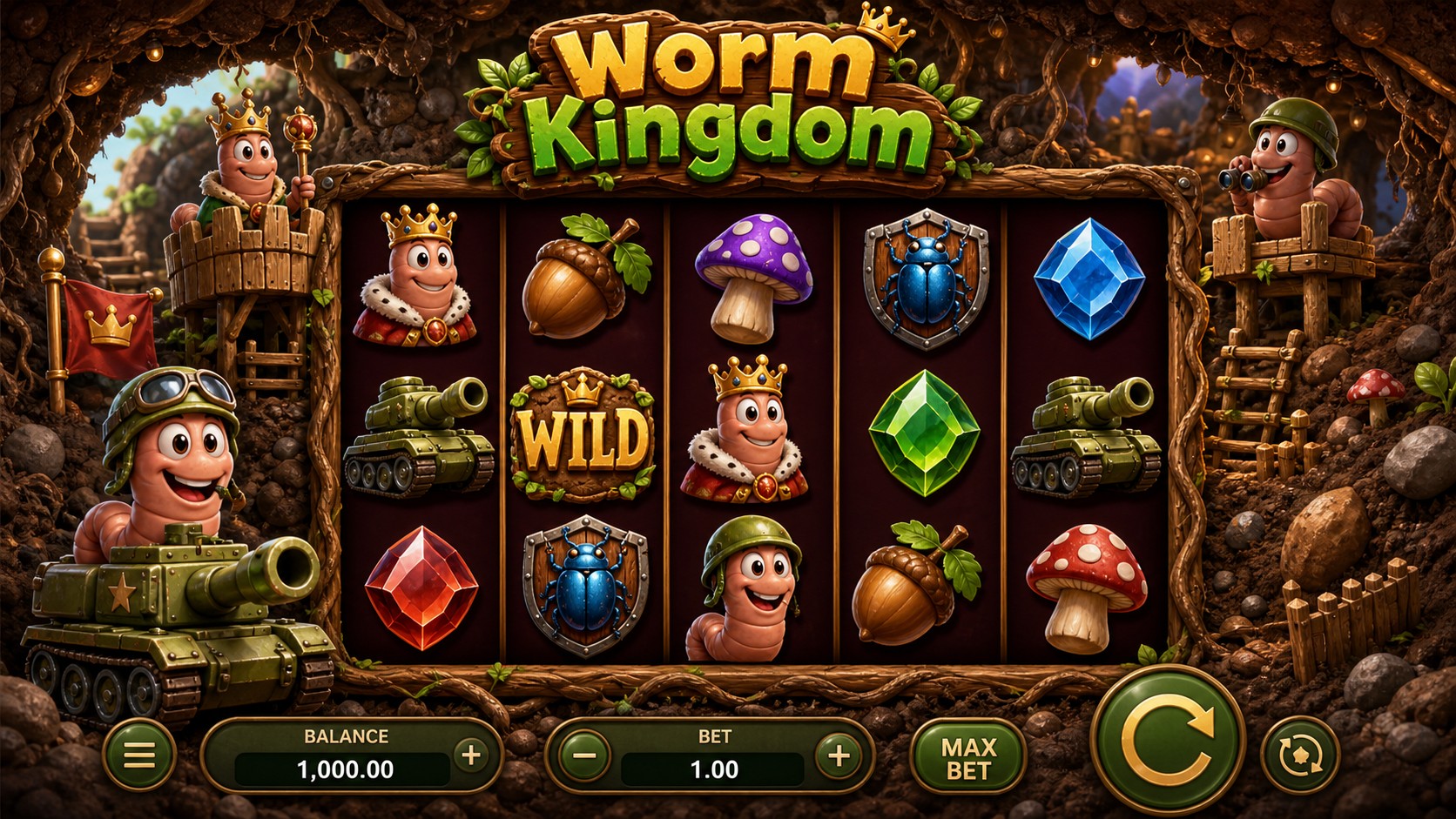 Worm Kingdom Review: Small Soldiers and Big Questions Beneath the Reels