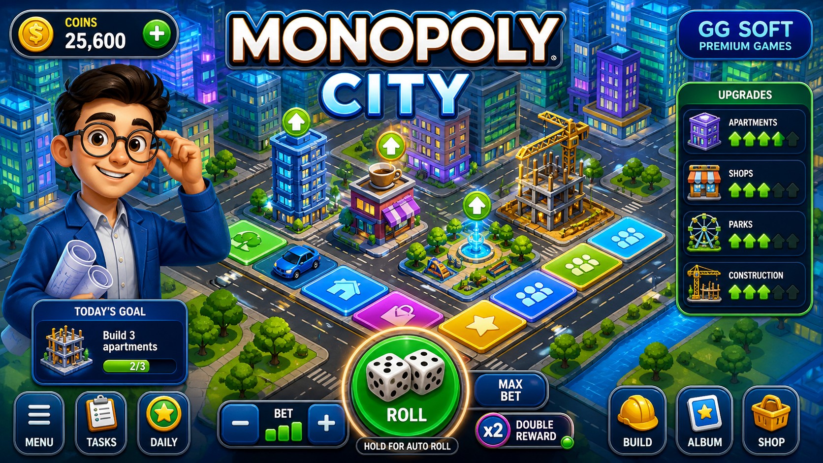 Monopoly City Review: Building a Fortune One Roll at a Time