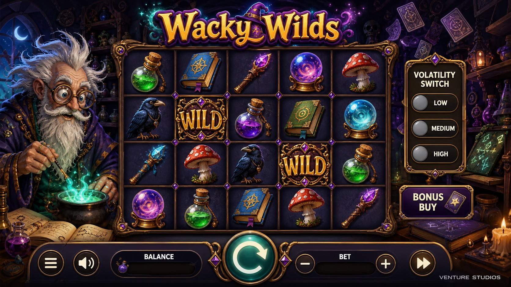 Wacky Wilds Review: A Volatility Switch in a Workshop Full of Trouble