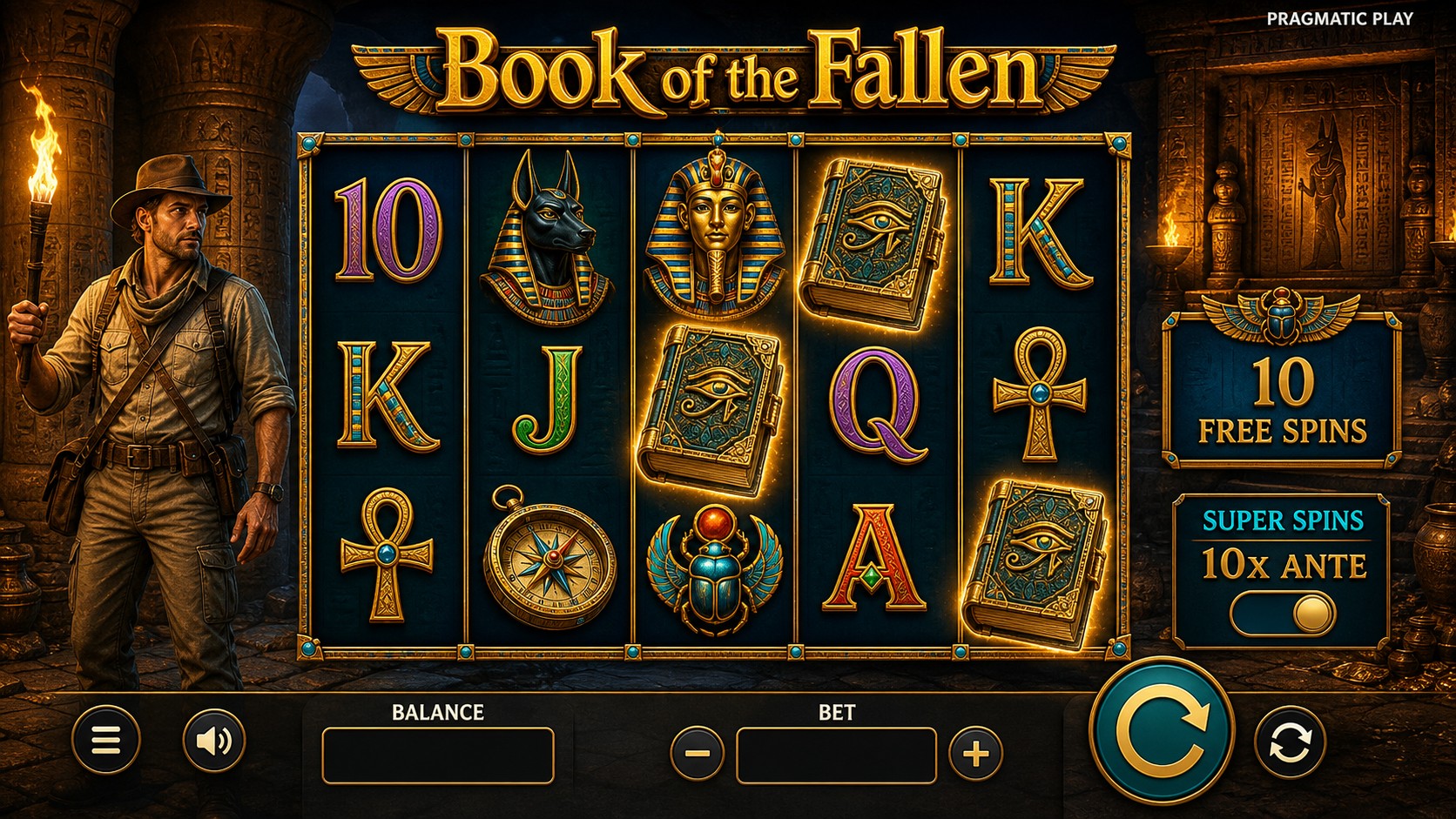 Book of the Fallen Review: Ten Free Spins and One Very Expensive Switch