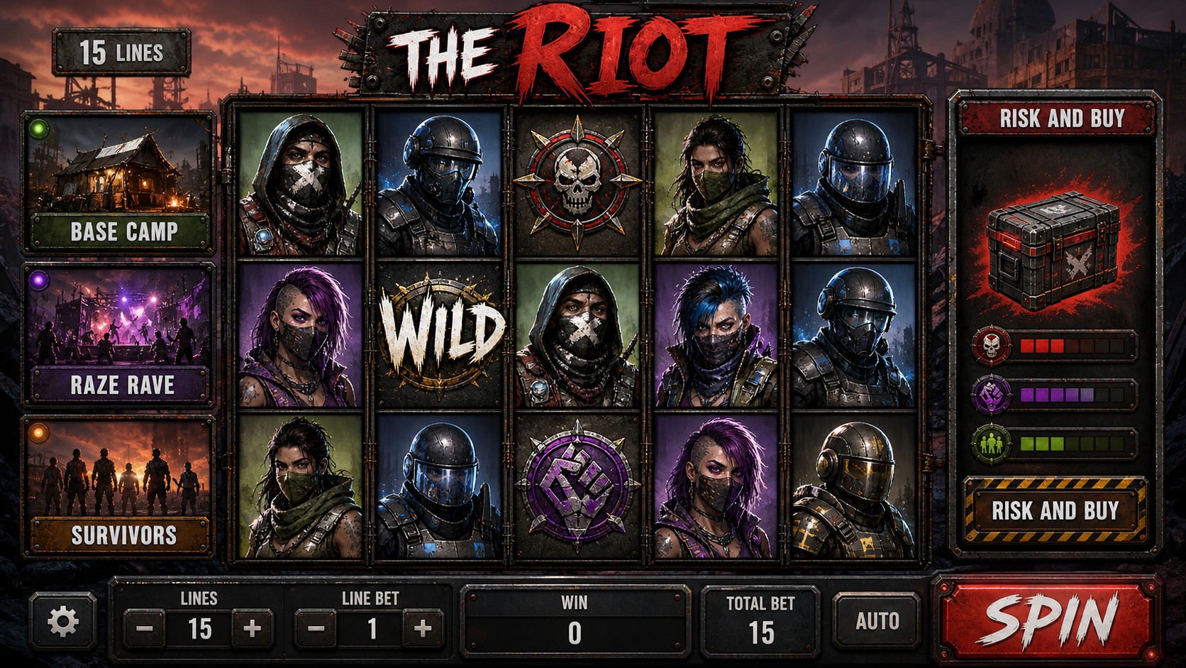 The Riot Review: Three Bonus Camps Behind One Ruined City