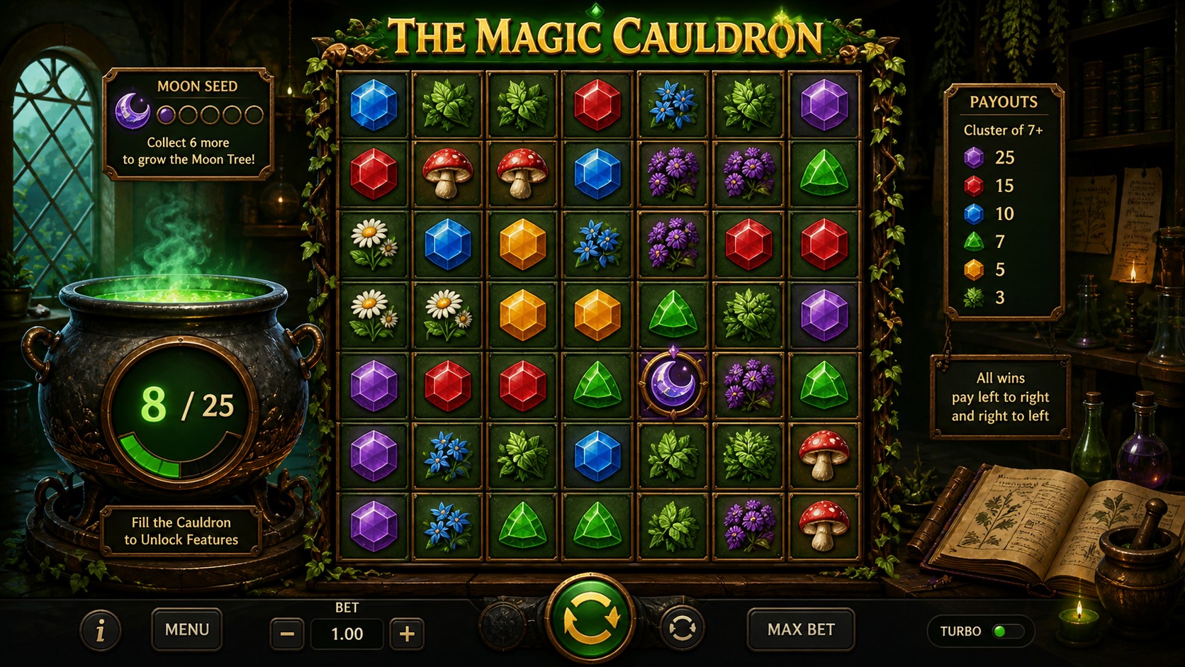 The Magic Cauldron Review: Five Full Pots Can Rewrite a Single Paid Spin