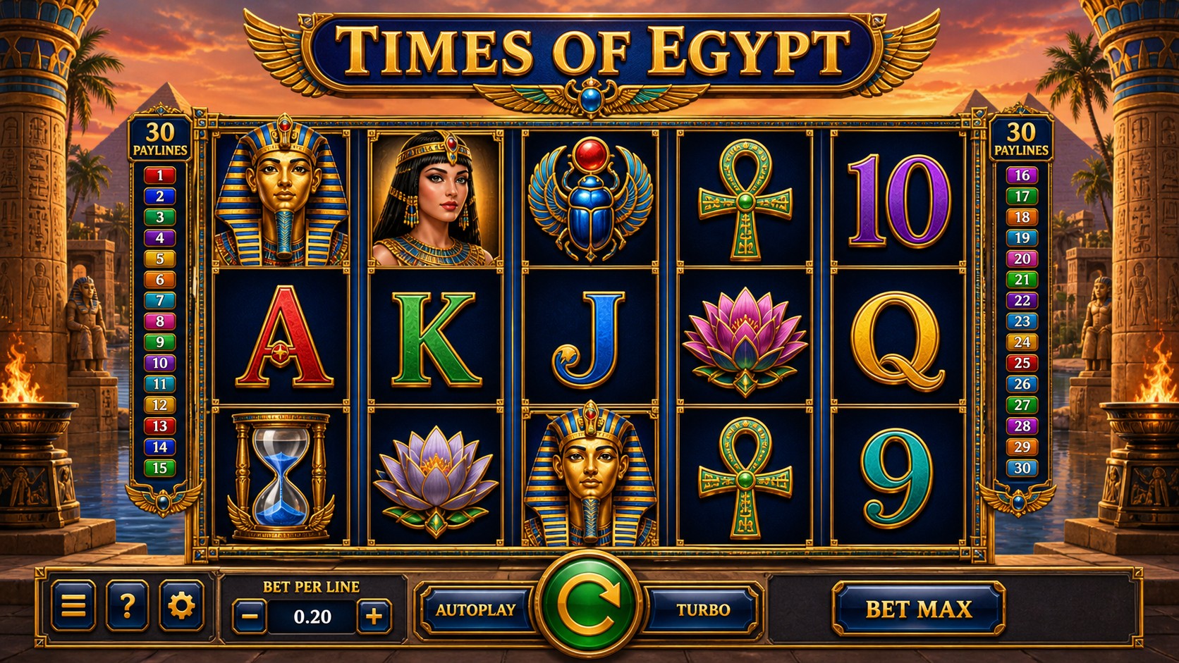 Times Of Egypt Review: The Pick Screen Matters More Than the Pyramid Backdrop