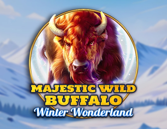 Majestic Wild Buffalo - Winter Wonderland